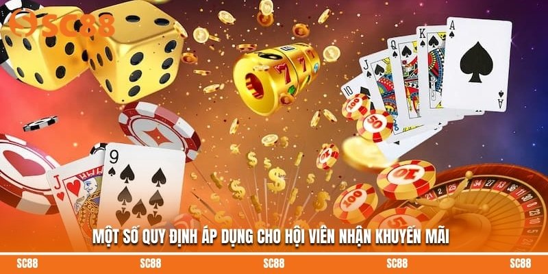 Một số quy định áp dụng cho hội viên nhận khuyến mãi